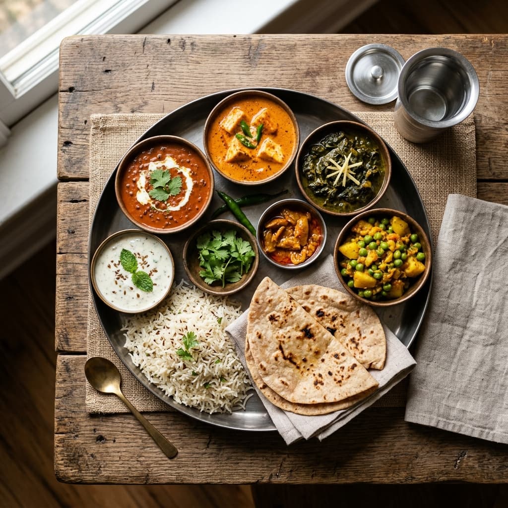 Fresh Indian meals